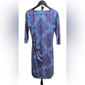 J. McLaughlin Catalina Dress - Astor Moroccan Tile print